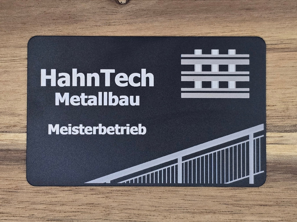 Eloxierte Metallkarten – 1 mm