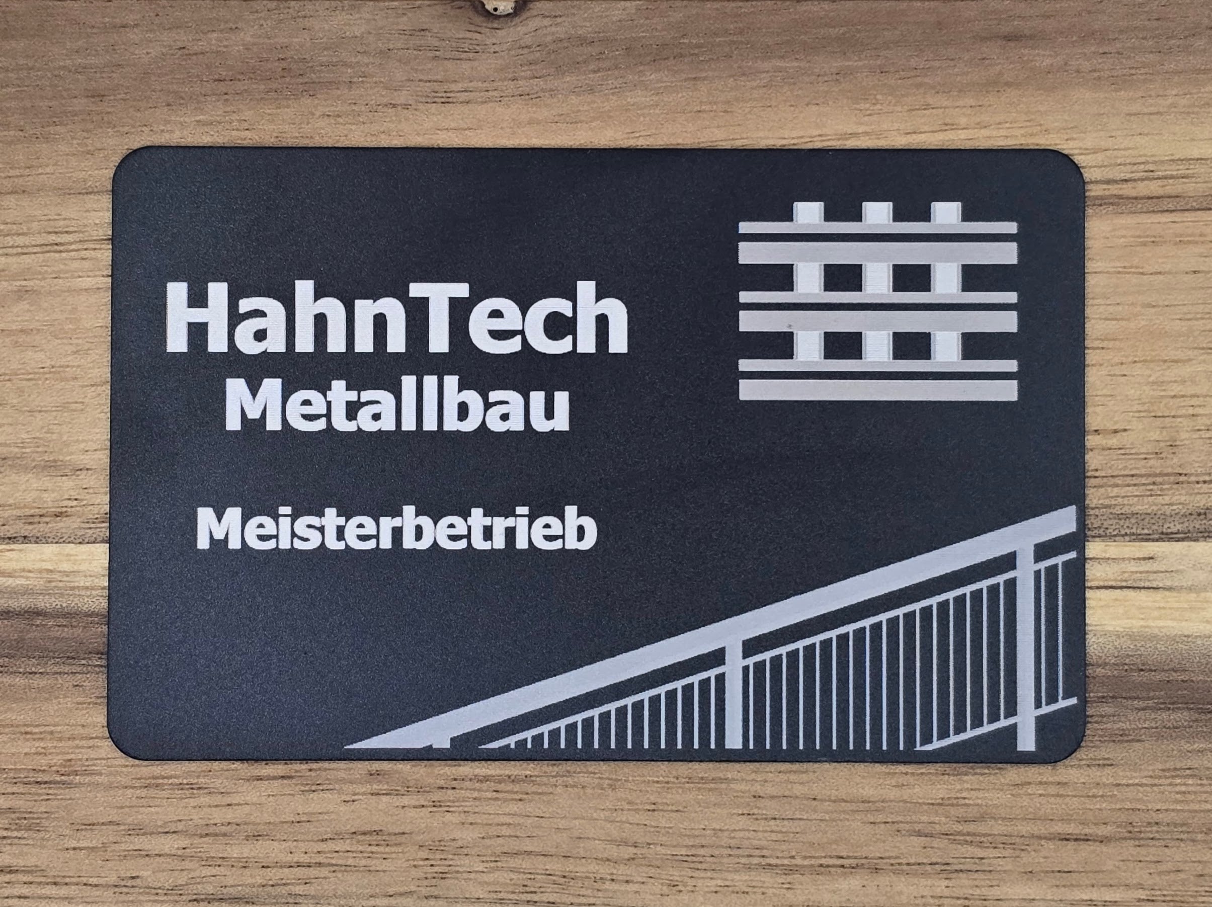 Eloxierte Metallkarten – 1 mm