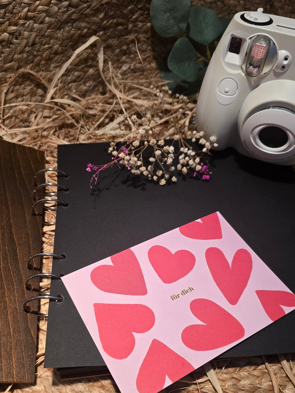 Personalisiertes Holz-Album mit Gravur