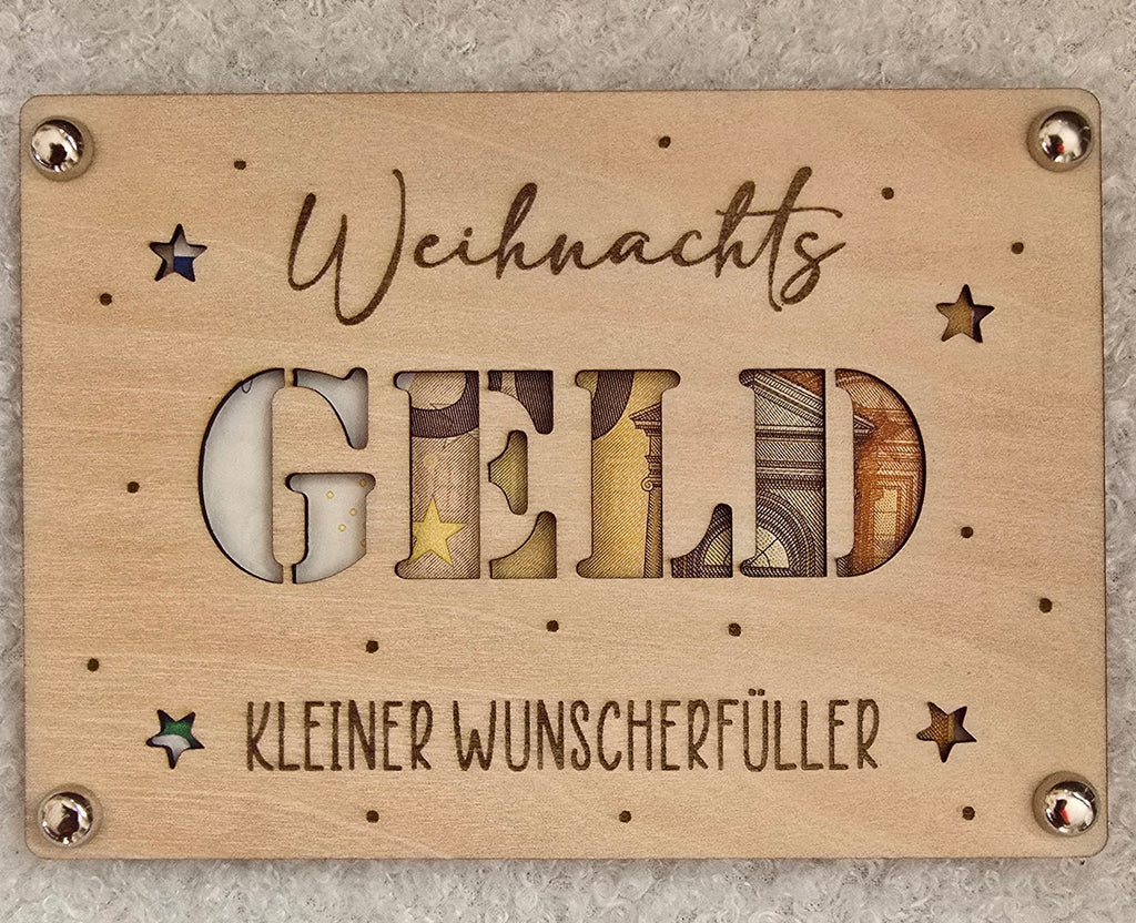 Kleiner Wunscherfüller aus Holz