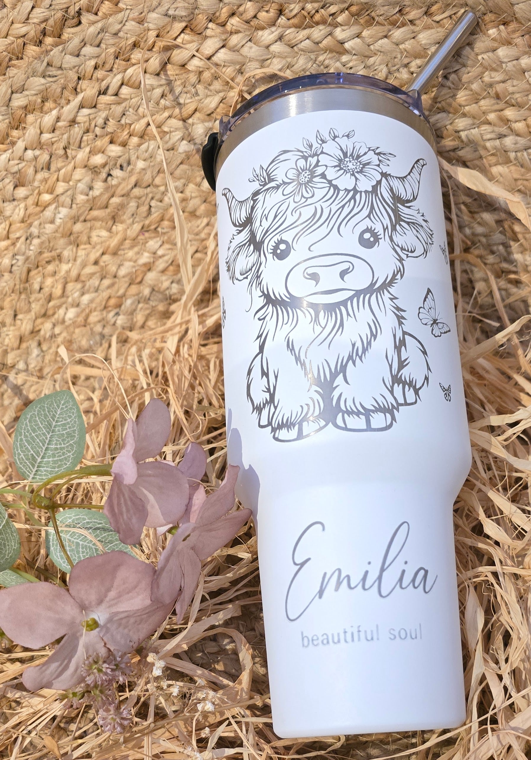 Personalisierter Thermobecher mit Gravur