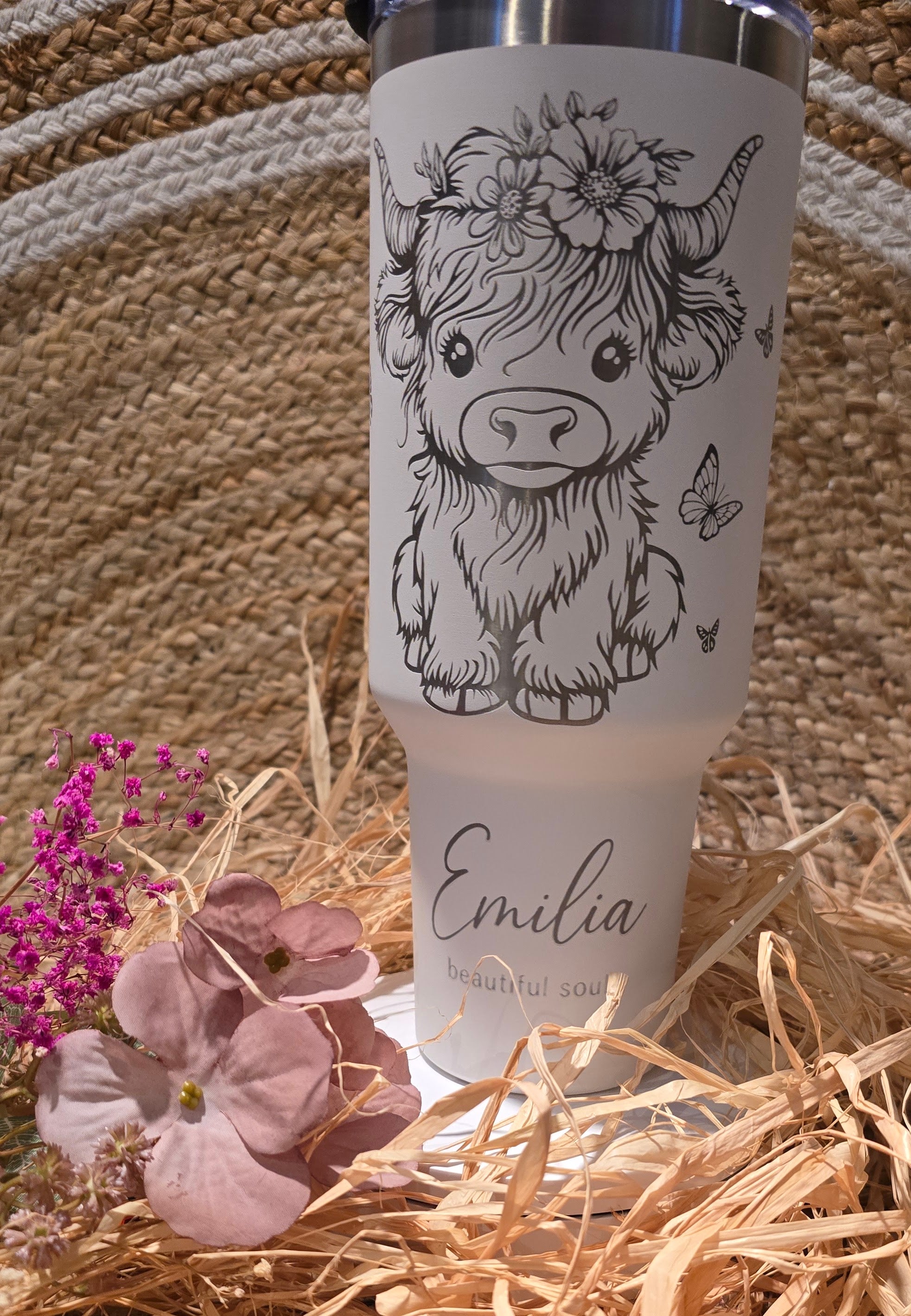Personalisierter Thermobecher mit Gravur