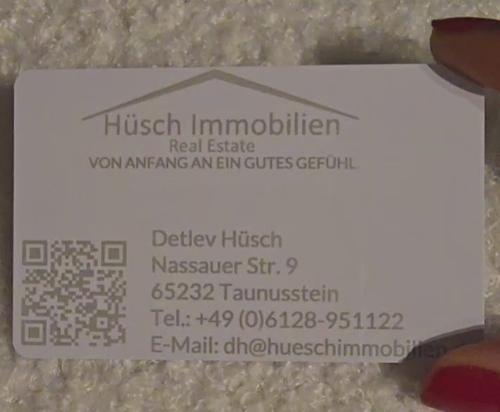 NFC Visitenkarte (Personalisierbar)