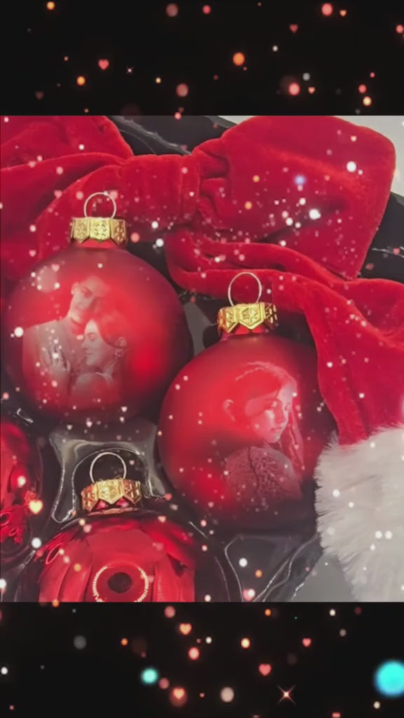 Personalisierte Weihnachtskugel mit Fotogravur – ein ganz besonderes Erinnerungsstück