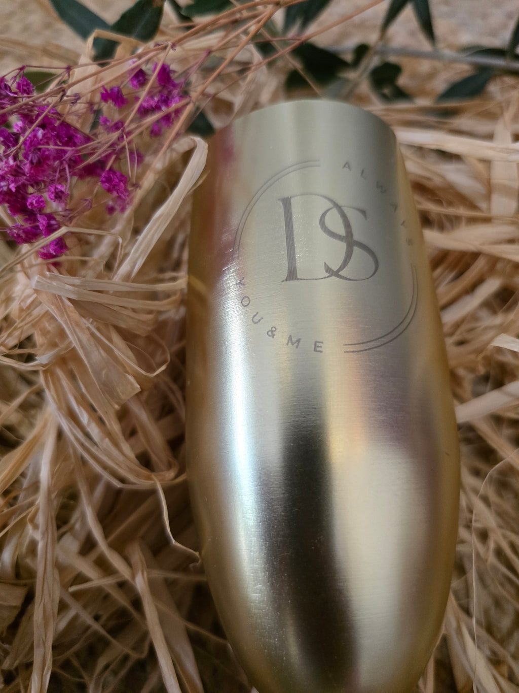 Sektgläser aus Edelstahl mit Gravur – in Gold, Silber oder Rosé